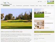 Tablet Screenshot of montgomerielinks.com